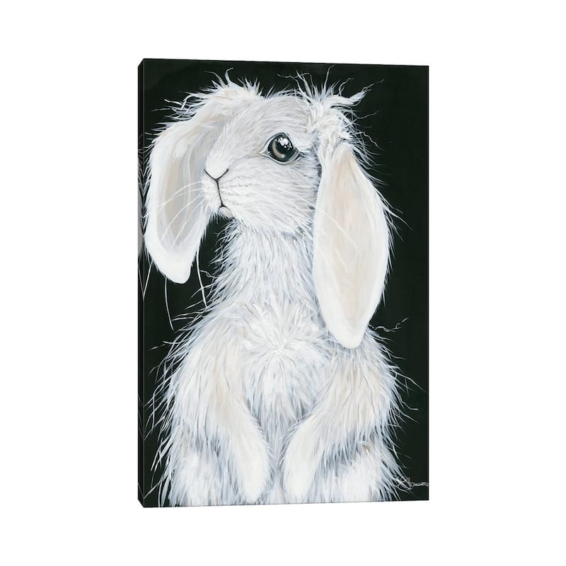 iCanvas "Bunny" by Hollihocks Art Canvas Print