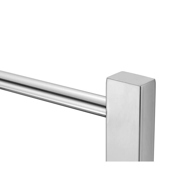 ANZZI Kiln 6-Bar Floor Mount Electric Towel Warmer - Polished Chrome