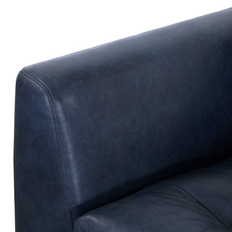 Poly & Bark Calle 90" Sofa - Full Grain Genuine Italian Leather