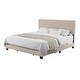 preview thumbnail 73 of 80, Celeste Modern Upholstered Bed, Box Spring Required