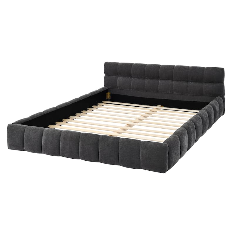 Grounded Platform Bed Upholstered Bed King Or Queen Size Available