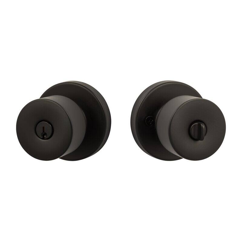 Bergen-Square Knob - Flat Black