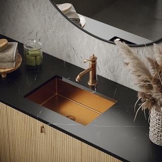 Karran Cinox Stainless Steel Rectangular Undermount Sink