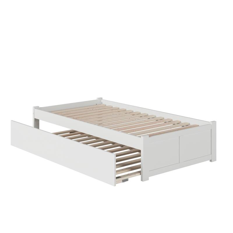 Concord Bed with Footboard and Twin Extra Long Trundle