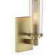 preview thumbnail 5 of 8, Minka Lavery 2181 Emmerham 12" Tall Wall Sconce with Clear Glass Shade