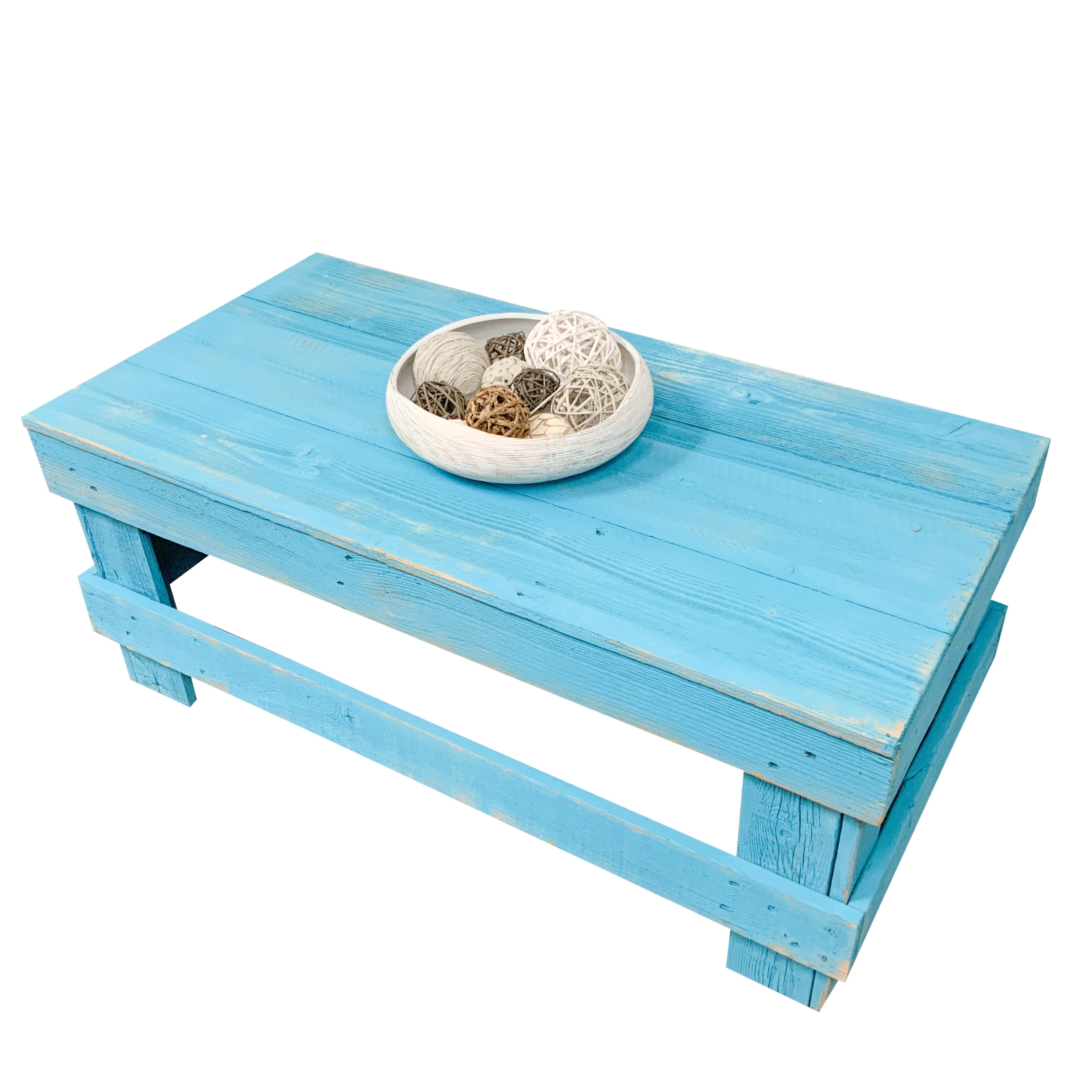 Handmade Del Hutson Designs Barnwood Coffee Table (As Is Item) - Overstock  - 33298435