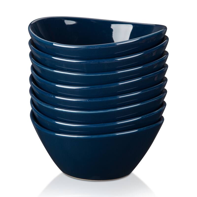 42 Ounce Porcelain Bowls Set of 4 Pack Premium White Ceramic Bowls for Cereal, Soup, Salad, Pasta