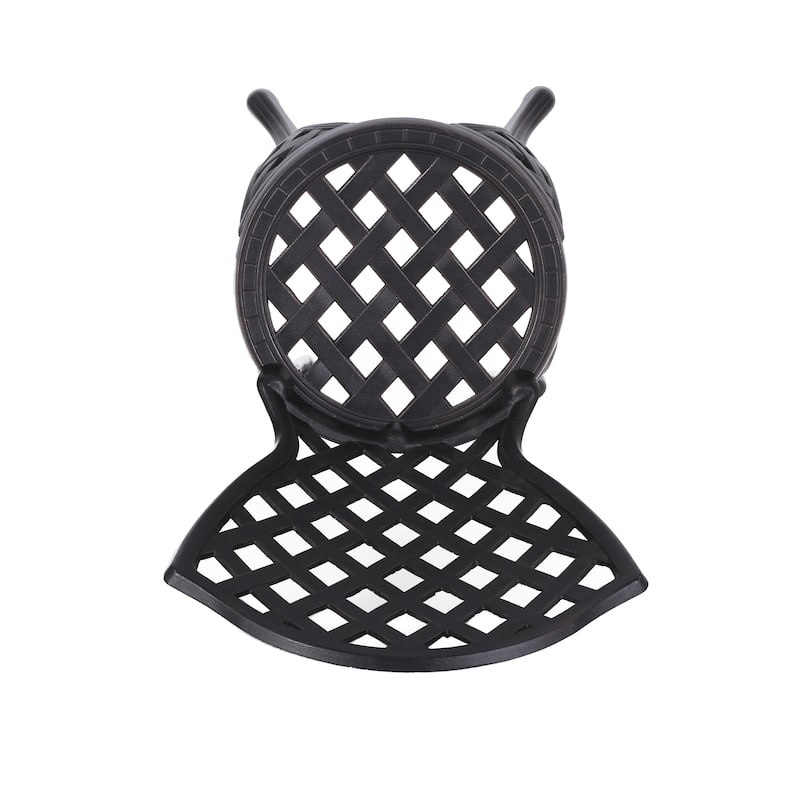 La Sola Outdoor 3-piece Cast Aluminum Bistro Set by Christopher Knight Home