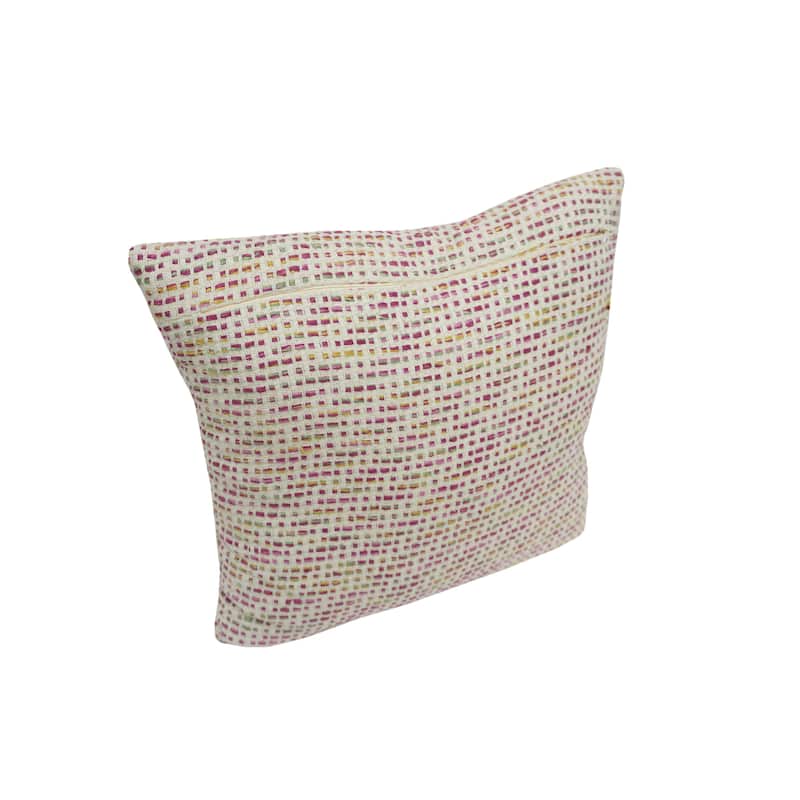 Home&Manor Catalina Hand Spun Silk Pillow 20"