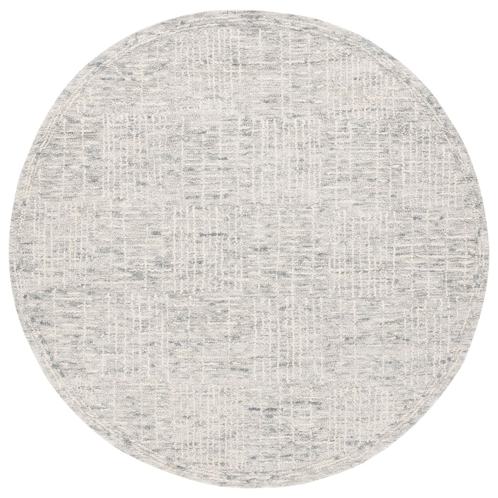 SAFAVIEH Handmade Abstract Anoek Checkered Wool Rug