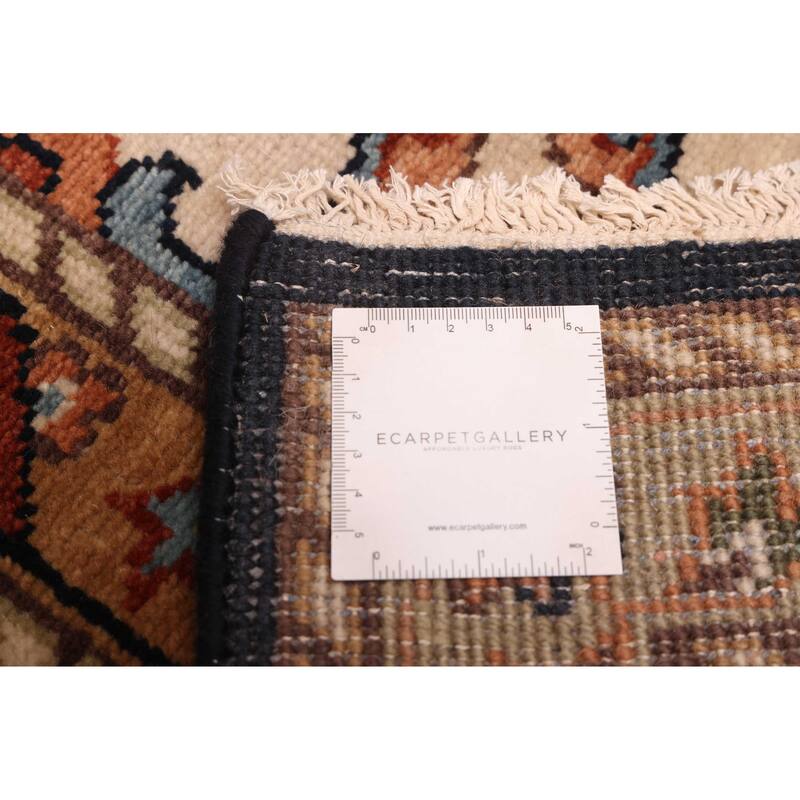 ECARPETGALLERY Hand-knotted Jules Sultane Dark Navy Wool Rug - 9'10 x 13'10