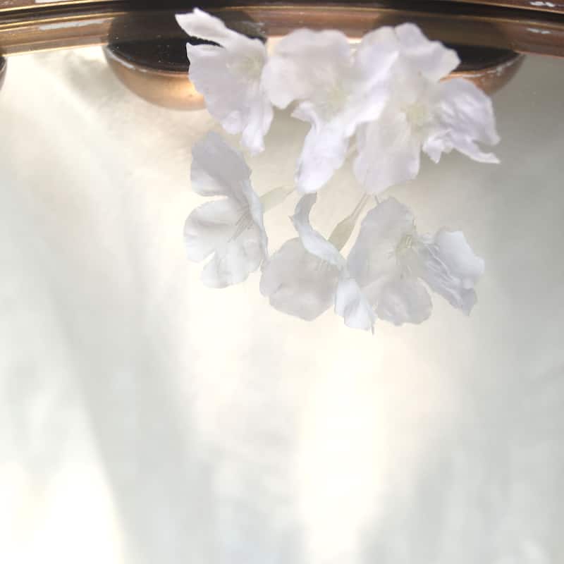 24.75'' Round Mirror with Metal Spherical Frame