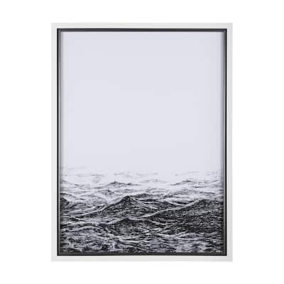 Running on Waves II Framed Art Print