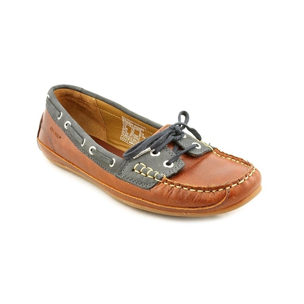 Sebago Bala Women Moc Toe Leather Brown Moccasins