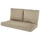 preview thumbnail 22 of 163, Haven Way Universal Outdoor Deep Seat Loveseat Cushion Set