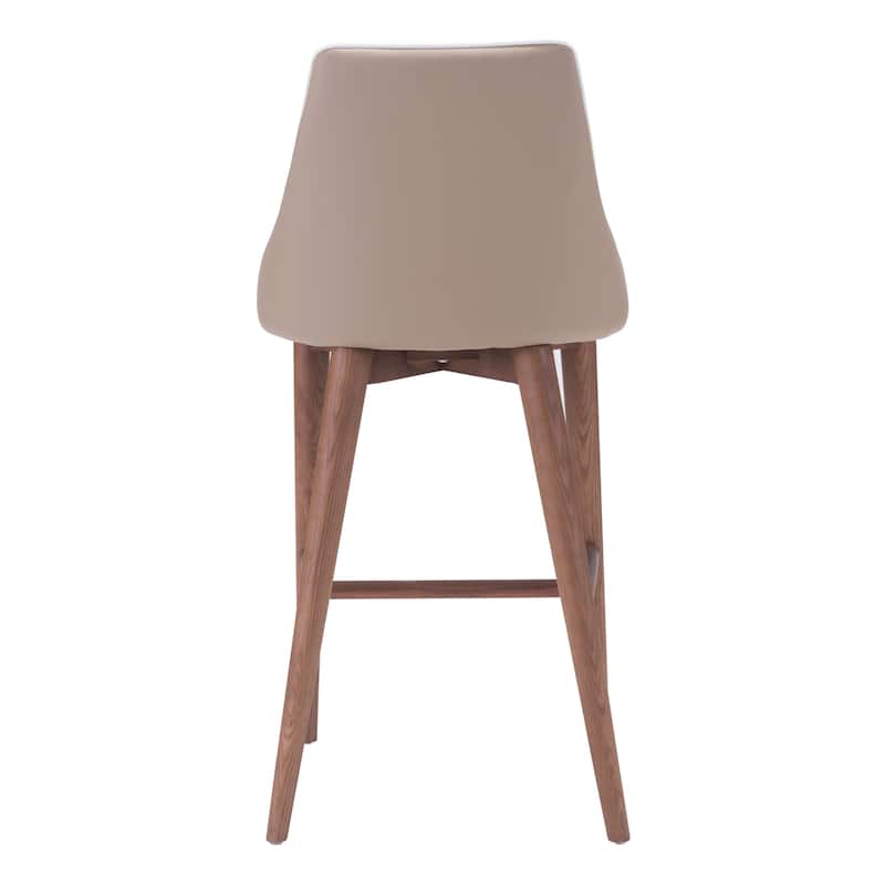 Counter Chair Solid Back - Product (in) : 18.1" W x 19.7" D x 37" H