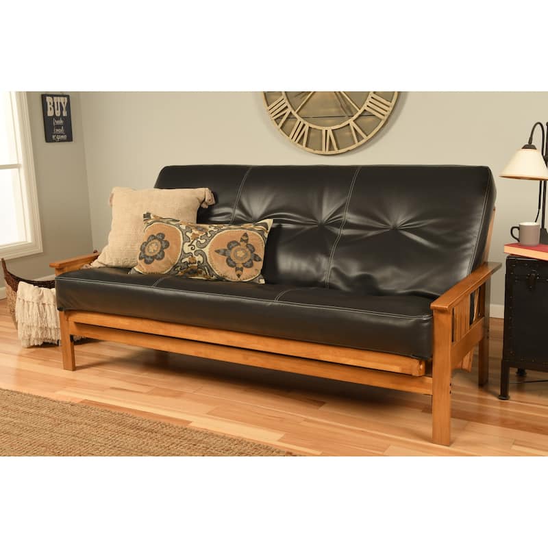 Somette Monterey Butternut Futon Set and Mattress