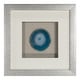 preview thumbnail 8 of 11, HUJI Blue Agate Slice Shadow Box Wall Décor Set