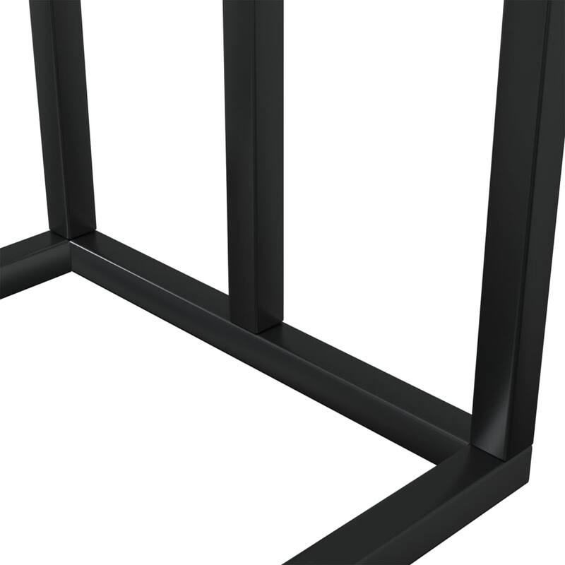 vidaXL Towel Rack Freestanding 2 Tier Towel Holder Stand for Bathroom Iron
