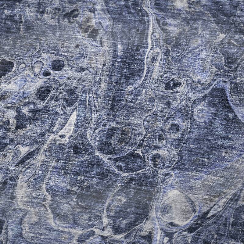 Premium Machine Washable Abstract Flow Sherpa Throw Blanket
