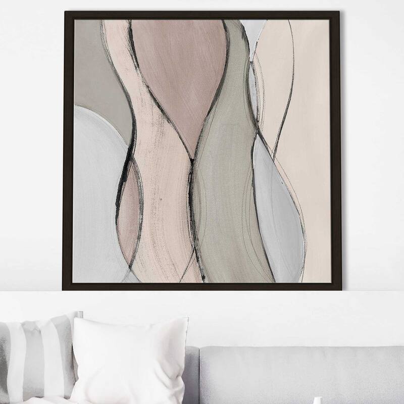 "Neutral Coalescence I" Print on Floating Canvas