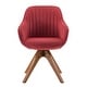 preview thumbnail 27 of 56, Art Leon Modern Wood Swivel Chair with Oak Legs