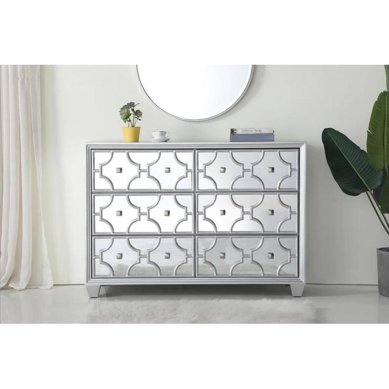 6-Drawer 48" Double Dresser