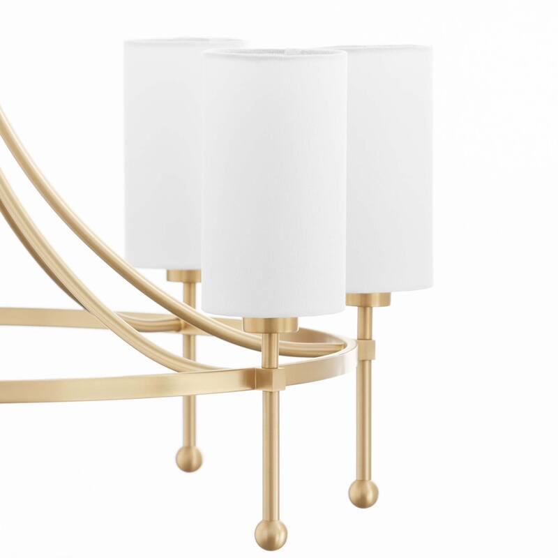 Quorum International 664-8 Lee Boulevard 8 Light 33" Wide Ring