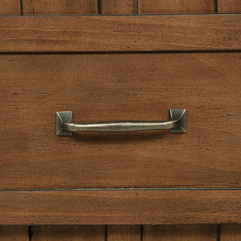 Carlsbad Wood Twin Captains Bed With Trundle Medium Brown