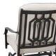 preview thumbnail 19 of 21, Patio Festival 4-Piece Outdoor Metal Sofa and Chair Set with Coffee Table
