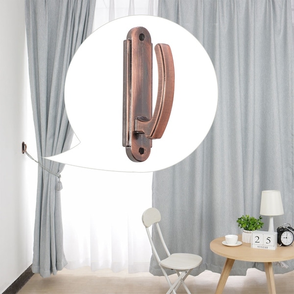 Curtain Tieback Hooks Zinc Alloy Holdback Screen Holder Hanger