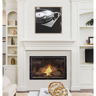 Kate and Laurel Sylvie AA Vinyl Framed Canvas by Alicia Abla