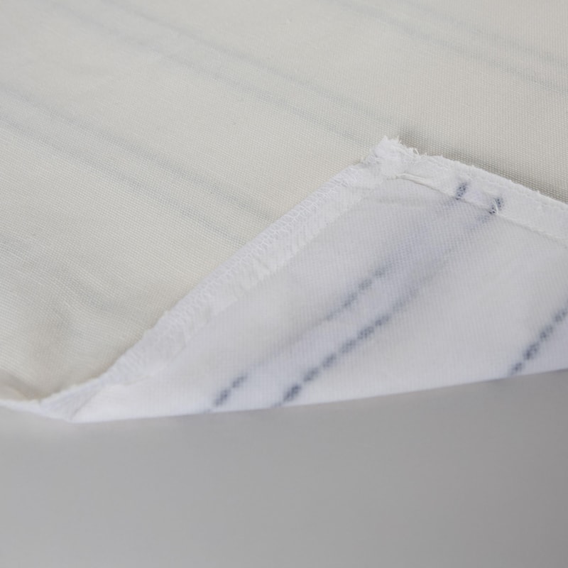 Rizzy Home Striped Embroidered Pillow