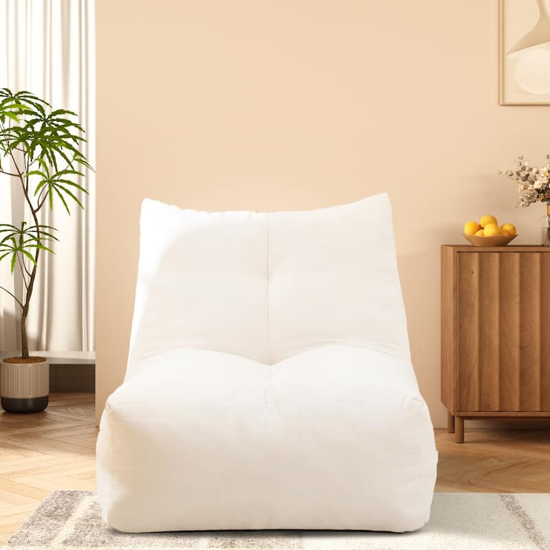 Bean Bag Chair - White