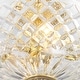 preview thumbnail 4 of 4, Crystorama Lighting Group Cortland 2 Light 10" Wide Semi Flush Ceiling