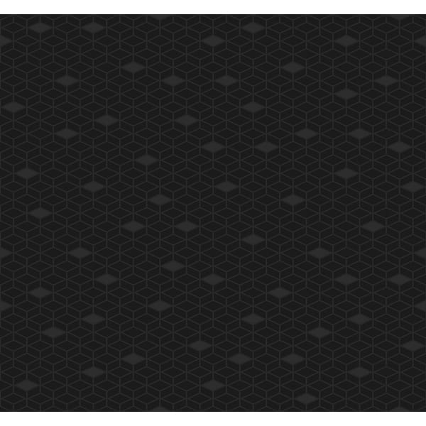 slide 2 of 6, Seabrook Designs Davy Diamond Geometric Unpasted Wallpaper 27 in. W x 27 ft. L - Onyx & Metallic Charcoal