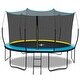 preview thumbnail 8 of 7, Recreational Trampolines with Enclosure with Patented Fiberglass Curved Poles