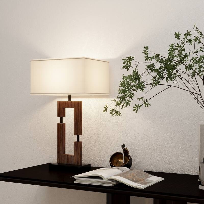 Set of 2 Painted Table Lamp