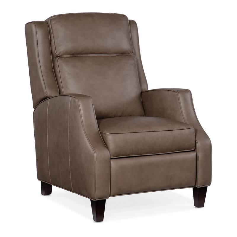 Tricia Manual Push Back Recliner - Brown