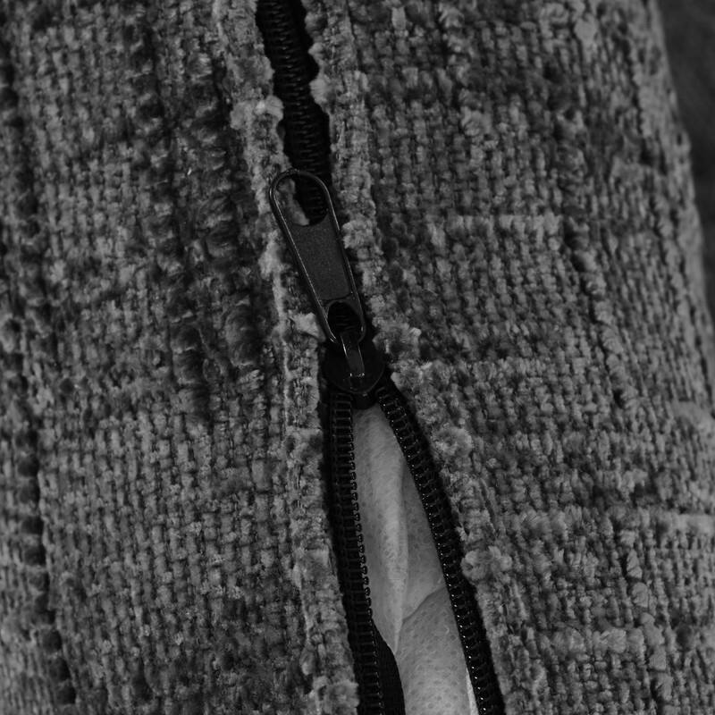 6-Piece U-Shaped Sectional Corner Sofa with Movable Ottoman and Durable Chenille Fabric for Versatile Living Spaces