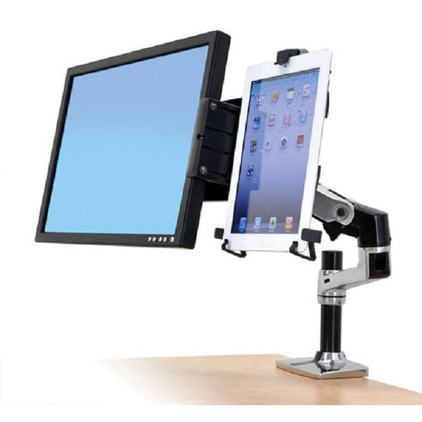 Shop Ergotron 45 241 026 Lx Desk Mount Ergonomic Adjustment Lcd