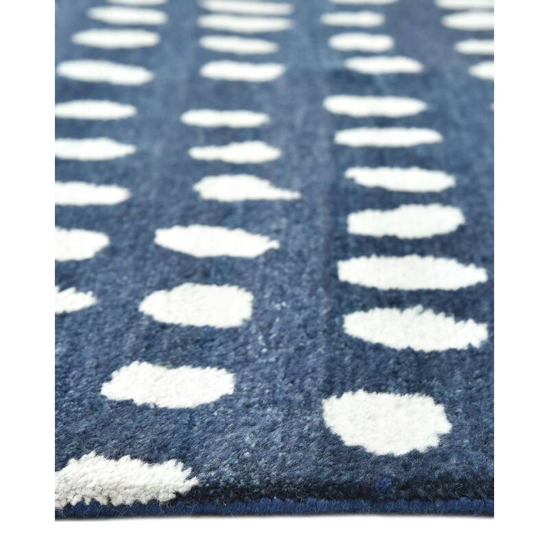 Overton Handmade Boho Animal Print Area Rug