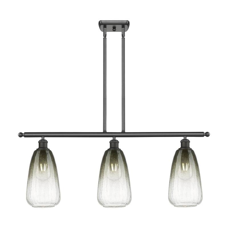 Innovations Lighting Endless Possibilities Ballston - Brookhaven Almond - 3 Light 36" Stem Hung Island Light
