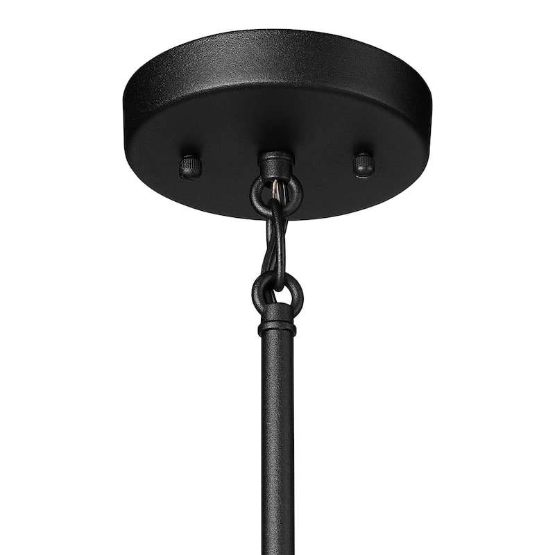 Axston 1-Light Outdoor Hanging Lantern Textured Black - Textured Black