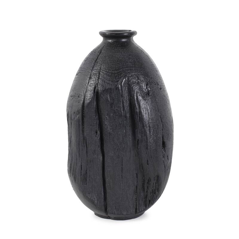 Haru Tall Vase in Black