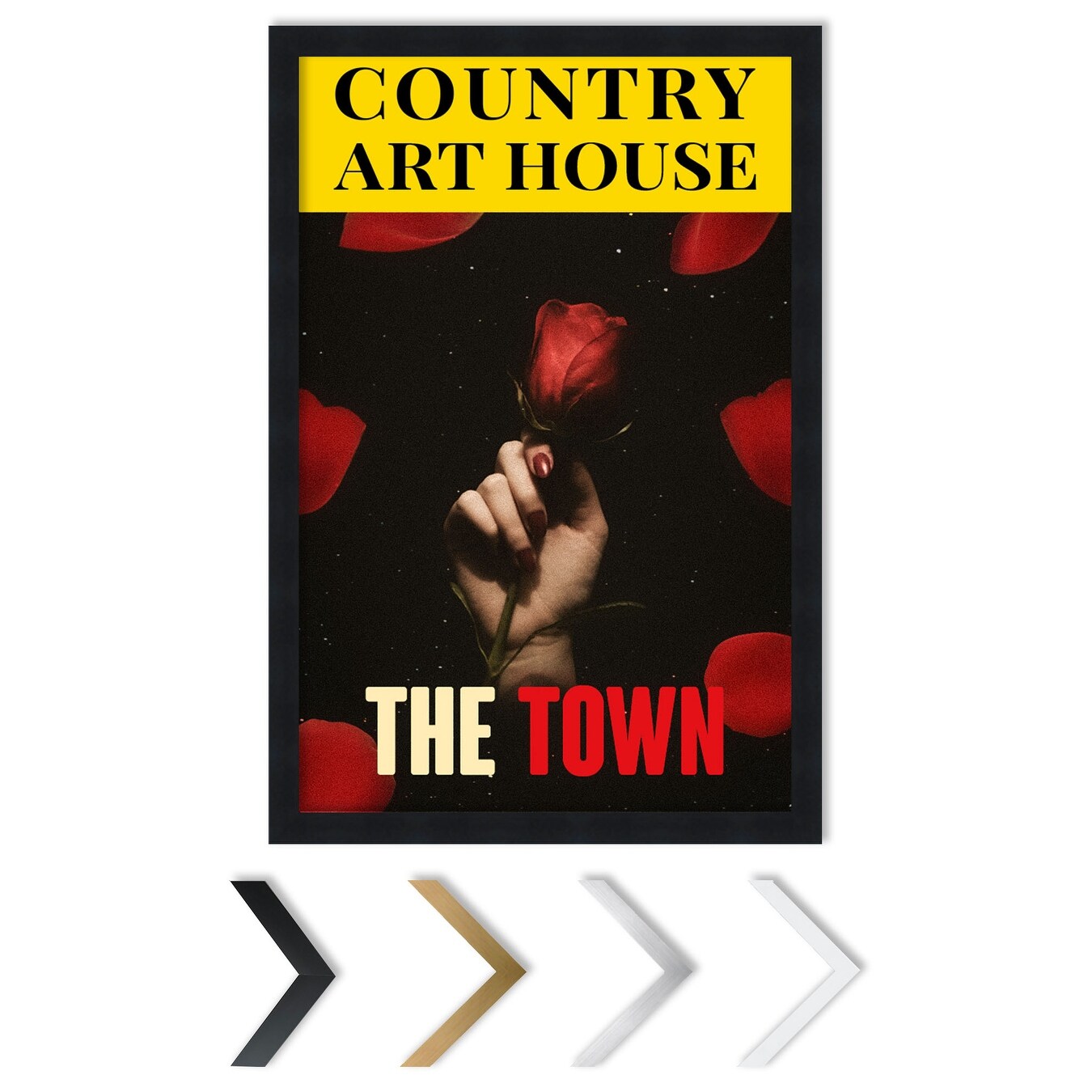 5.5x8.5 Playbill Frame - with UV Acrylic, Backing & Hanging ...