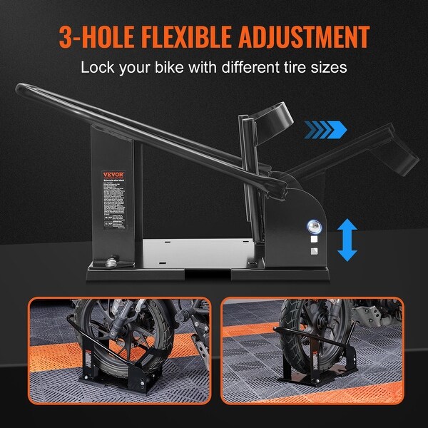 VEVOR Motorcycle Wheel Chock Wheel Cradle Holder, For Off-Road