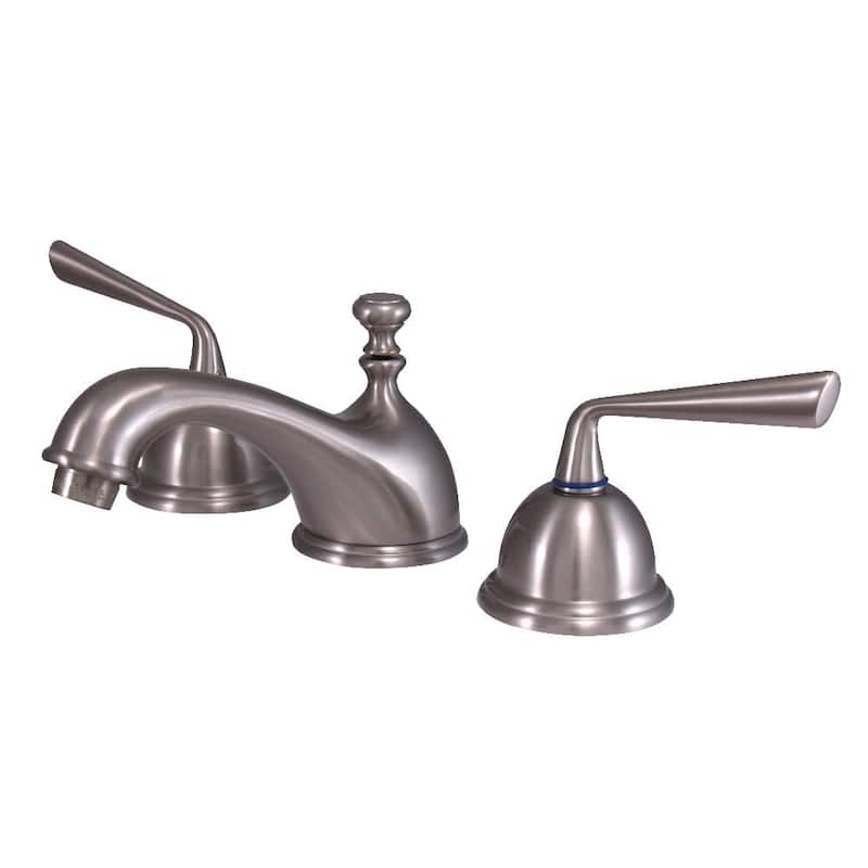 Kingston Brass Silver Sage 1.2 GPM Widespread Bathroom Faucet with - Brushed Nickel