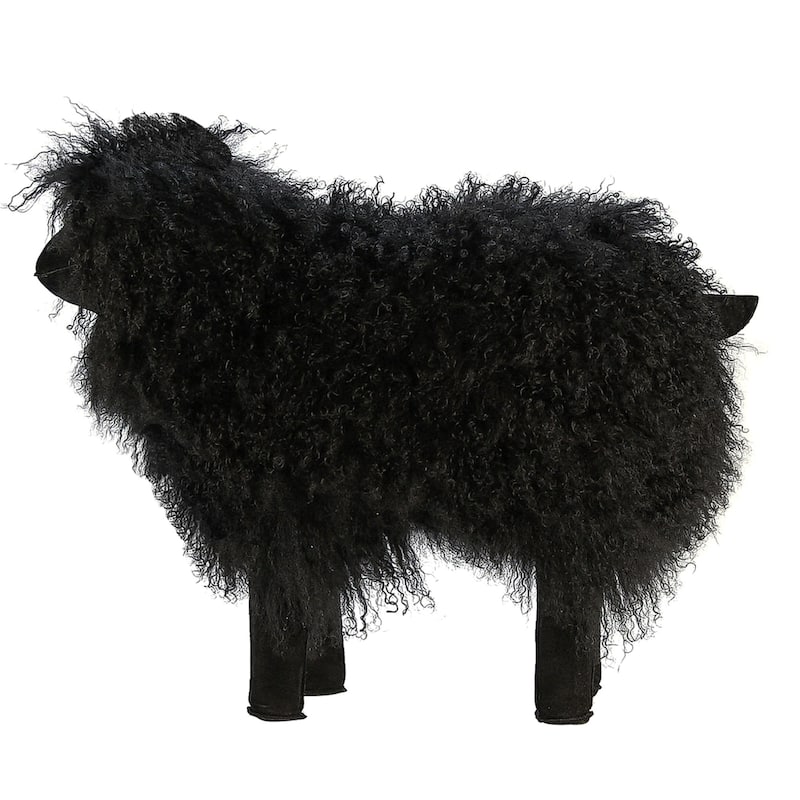 Tibetan Lamb Sheep - Medium - Black