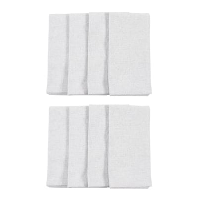 KAF Home Overbrook Chambray Dinner Napkins, Set of 8